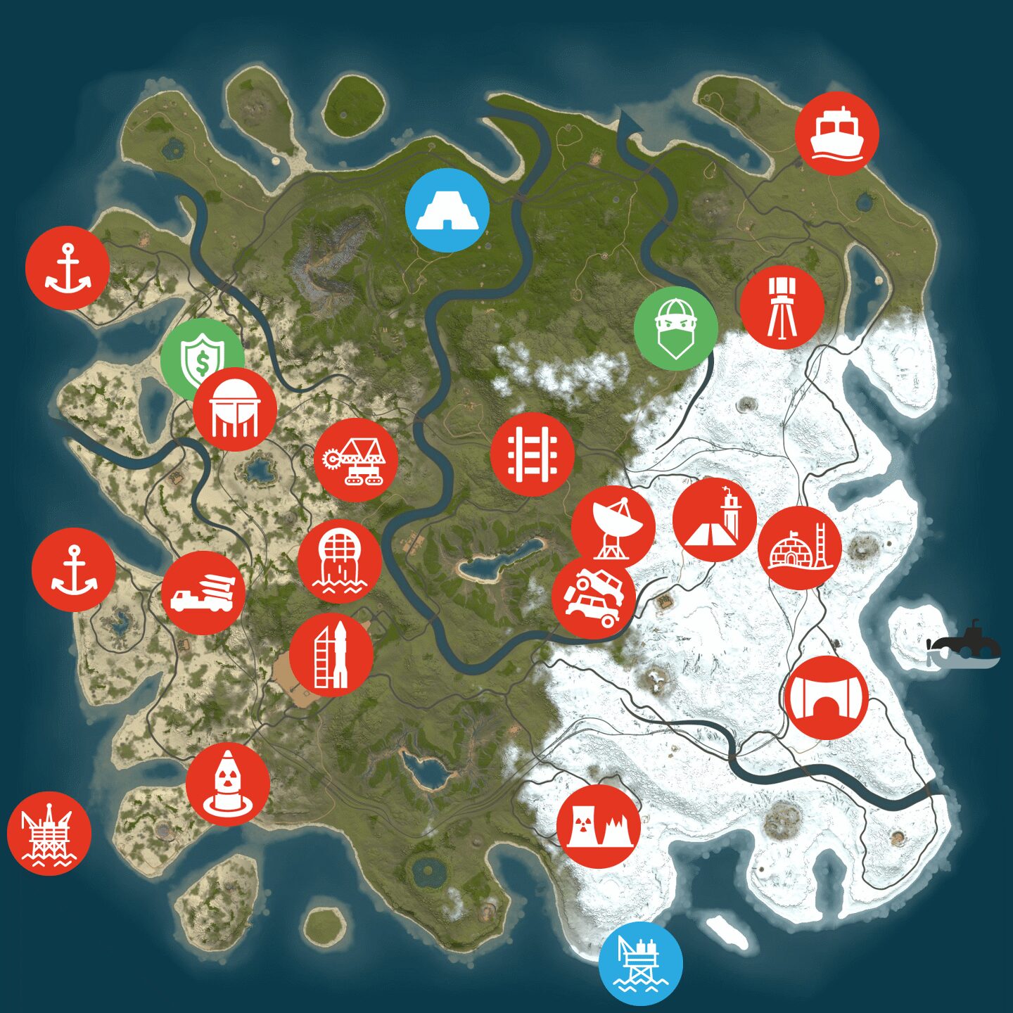Map pour le mois de décembre 2025 1 procedural 4500 25862482